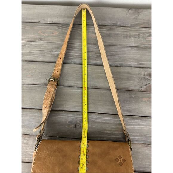 Patricia Nash Armeno 100% Italian Leather Washed‎ Vintage Collection Messenger - Picture 9 of 11